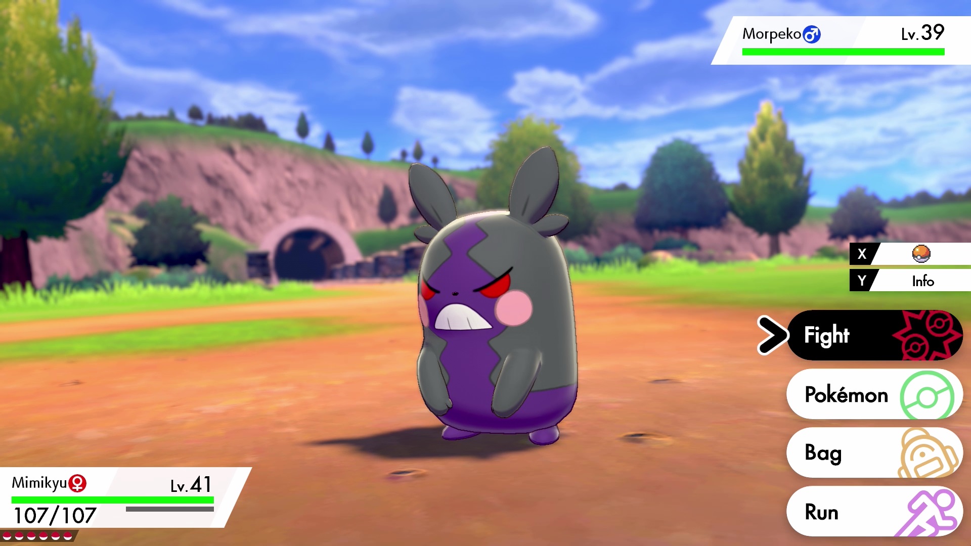 Morpeko Pokémon Sword Shield Marriland