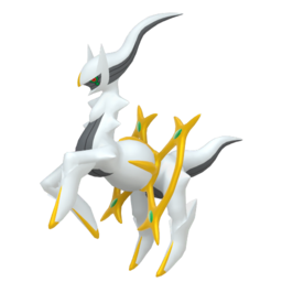 Sprite of Arceus in Pokémon HOME