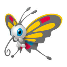 Sprite of Beautifly in Pokémon HOME