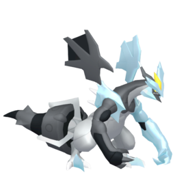 Sprite of Black Kyurem in Pokémon HOME