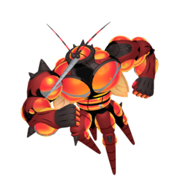 Sprite of Buzzwole in Pokémon HOME