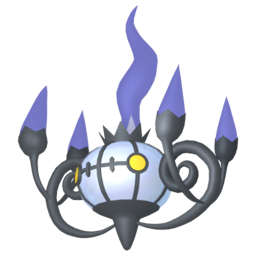 Sprite of Chandelure in Pokémon HOME