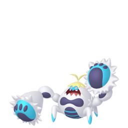 Sprite of Crabominable in Pokémon HOME