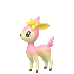 Sprite of Deerling in Pokémon HOME