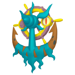 Sprite of Dhelmise in Pokémon HOME