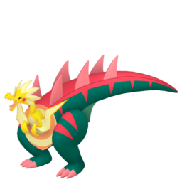 Sprite of Dracozolt in Pokémon HOME
