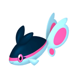 Sprite of Finneon in Pokémon HOME