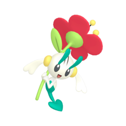 Sprite of Floette in Pokémon HOME