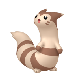 Sprite of Furret in Pokémon HOME