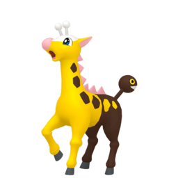 Sprite of Girafarig in Pokémon HOME