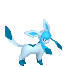 Sprite of Glaceon in Pokémon HOME
