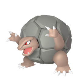 Sprite of Golem in Pokémon HOME