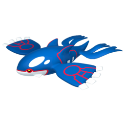 Sprite of Kyogre in Pokémon HOME