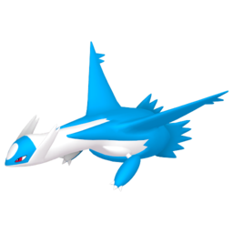 Sprite of Latios in Pokémon HOME