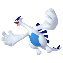 Pokemon Sword and Shield in game Shiny Lugia