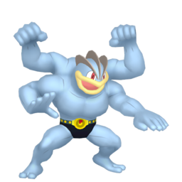 Sprite of Machamp in Pokémon HOME