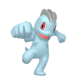 Sprite of Machop in Pokémon HOME