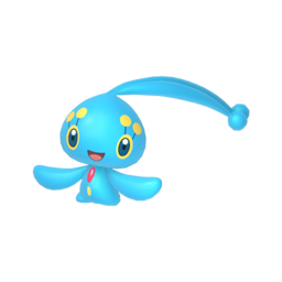 Sprite of Manaphy in Pokémon HOME