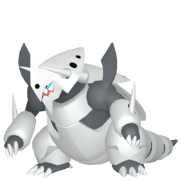 Sprite of Mega Aggron in Pokémon HOME