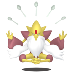 Sprite of Mega Alakazam in Pokémon HOME