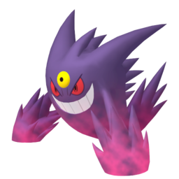 Sprite of Mega Gengar in Pokémon HOME