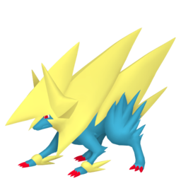 Sprite of Mega Manectric in Pokémon HOME