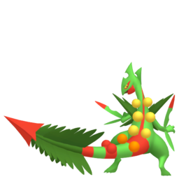 Sprite of Mega Sceptile in Pokémon HOME