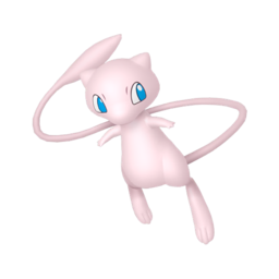 Sprite of Mew in Pokémon HOME