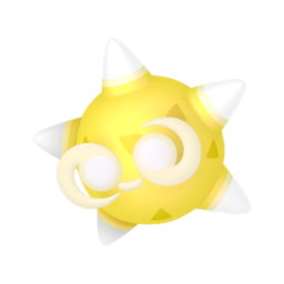 Sprite of Minior (Yellow) in Pokémon HOME