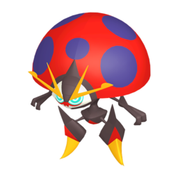Sprite of Orbeetle in Pokémon HOME