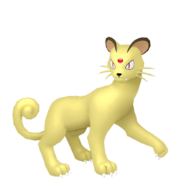 Sprite of Persian in Pokémon HOME