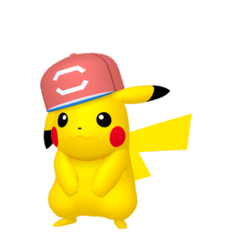 Sprite of Pikachu (Alola Cap) in Pokémon HOME