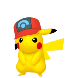 Sprite of Pikachu (Sinnoh Cap) in Pokémon HOME