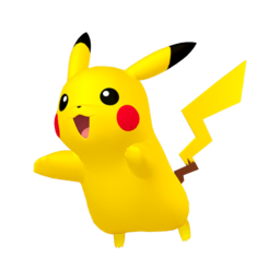 Sprite of Pikachu in Pokémon HOME