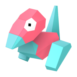 Sprite of Porygon in Pokémon HOME