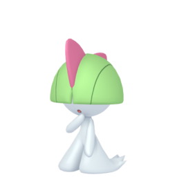 Sprite of Ralts in Pokémon HOME