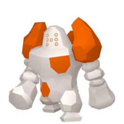 Sprite of Regirock in Pokémon HOME