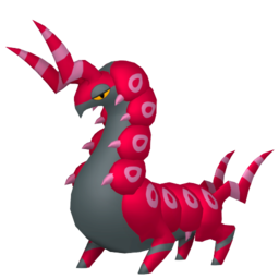 Sprite of Scolipede in Pokémon HOME