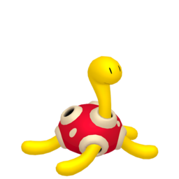 Sprite of Shuckle in Pokémon HOME