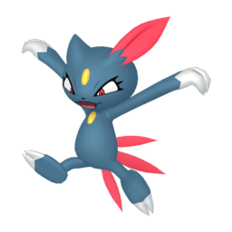 Sprite of Sneasel in Pokémon HOME