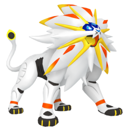 Sprite of Solgaleo in Pokémon HOME