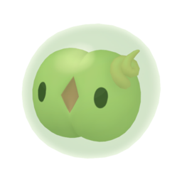 Sprite of Solosis in Pokémon HOME