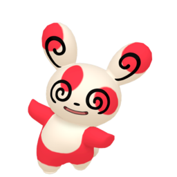 Sprite of Spinda in Pokémon HOME