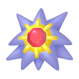 Sprite of Starmie in Pokémon HOME