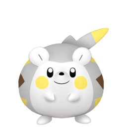 Sprite of Totem Togedemaru in Pokémon HOME