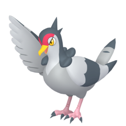 Sprite of Tranquill in Pokémon HOME