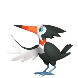 Sprite of Trumbeak in Pokémon HOME