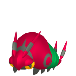 Sprite of Venipede in Pokémon HOME