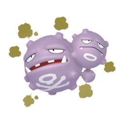 Sprite of Weezing in Pokémon HOME
