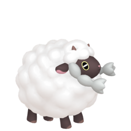 Sprite of Wooloo in Pokémon HOME
